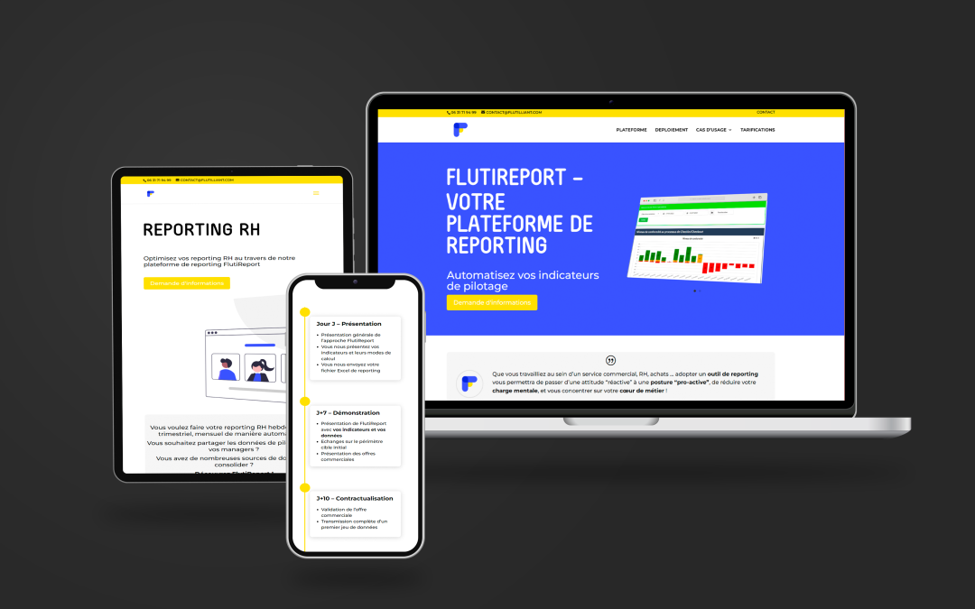Adieu Excel et Bonjour FlutiReport